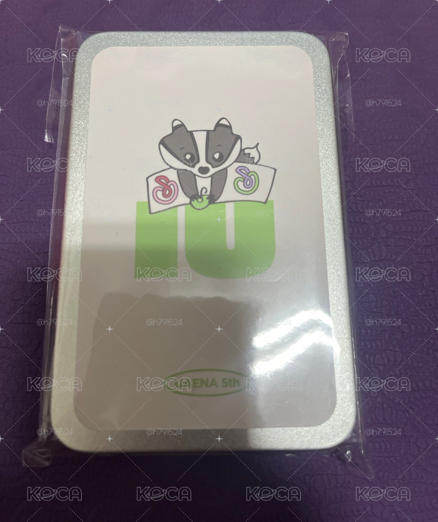 IU 李知恩 五期 鐵盒小卡組
