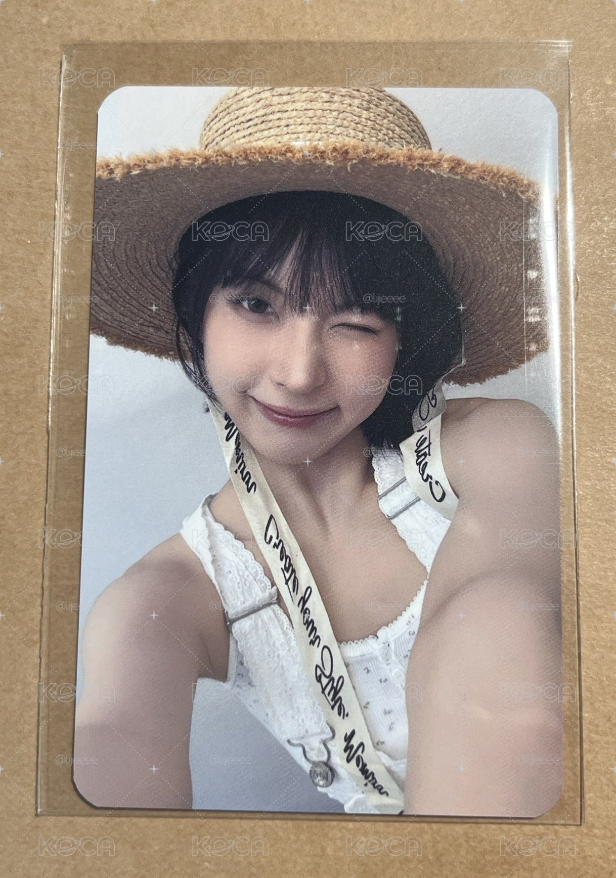 草帽簽售裴
