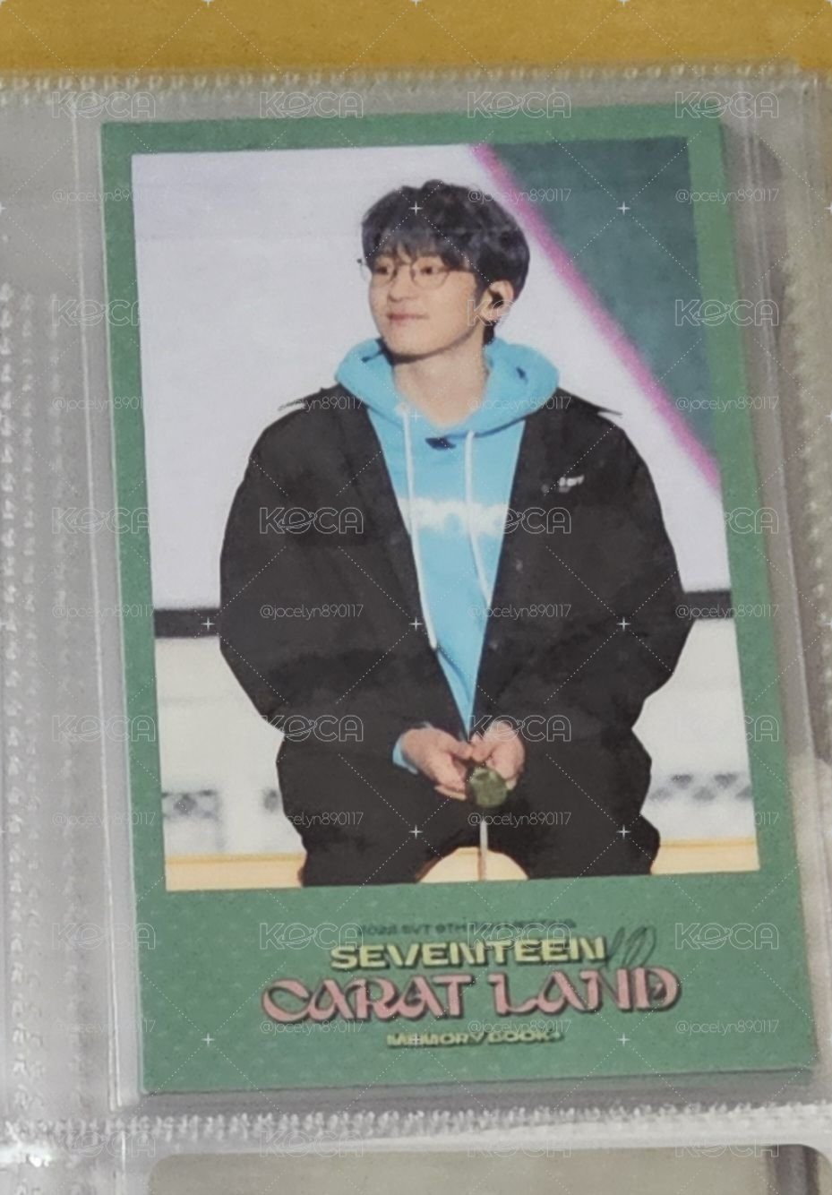 SEVENTEEN 22年 DVD漢圓俊小卡