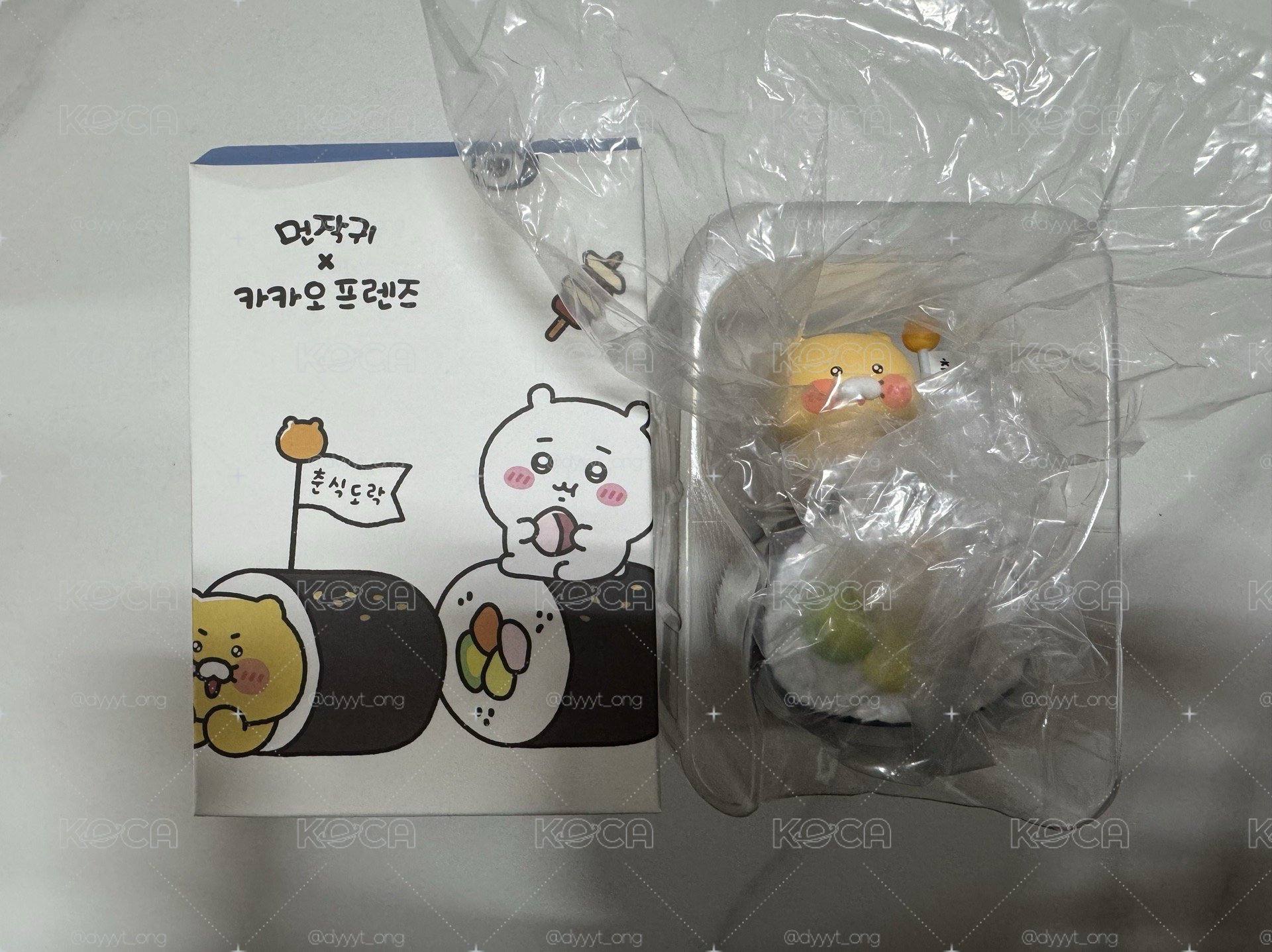 Kakao firendsX吉伊卡哇 聯名壽司公仔