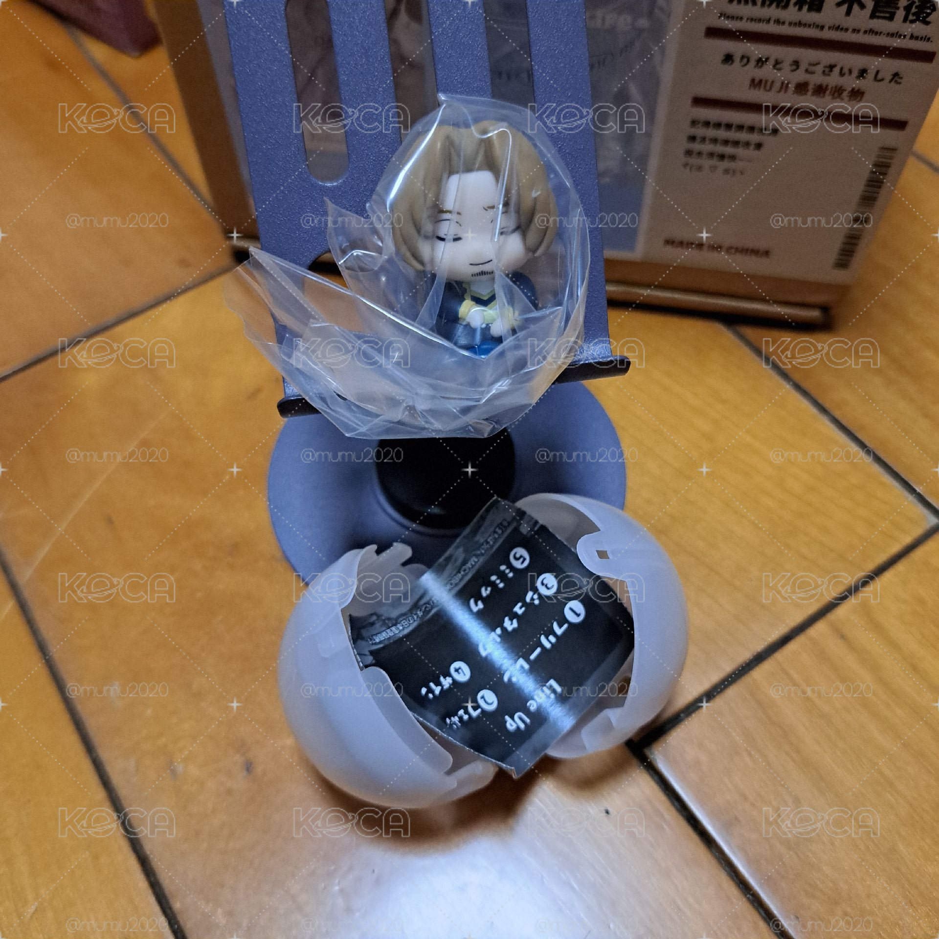 萬代扭蛋 公仔 贊恩