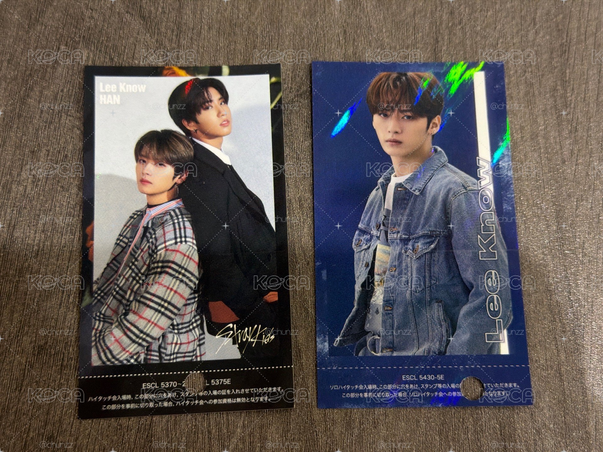 SKZ2020 TOP 拍手券 已打孔