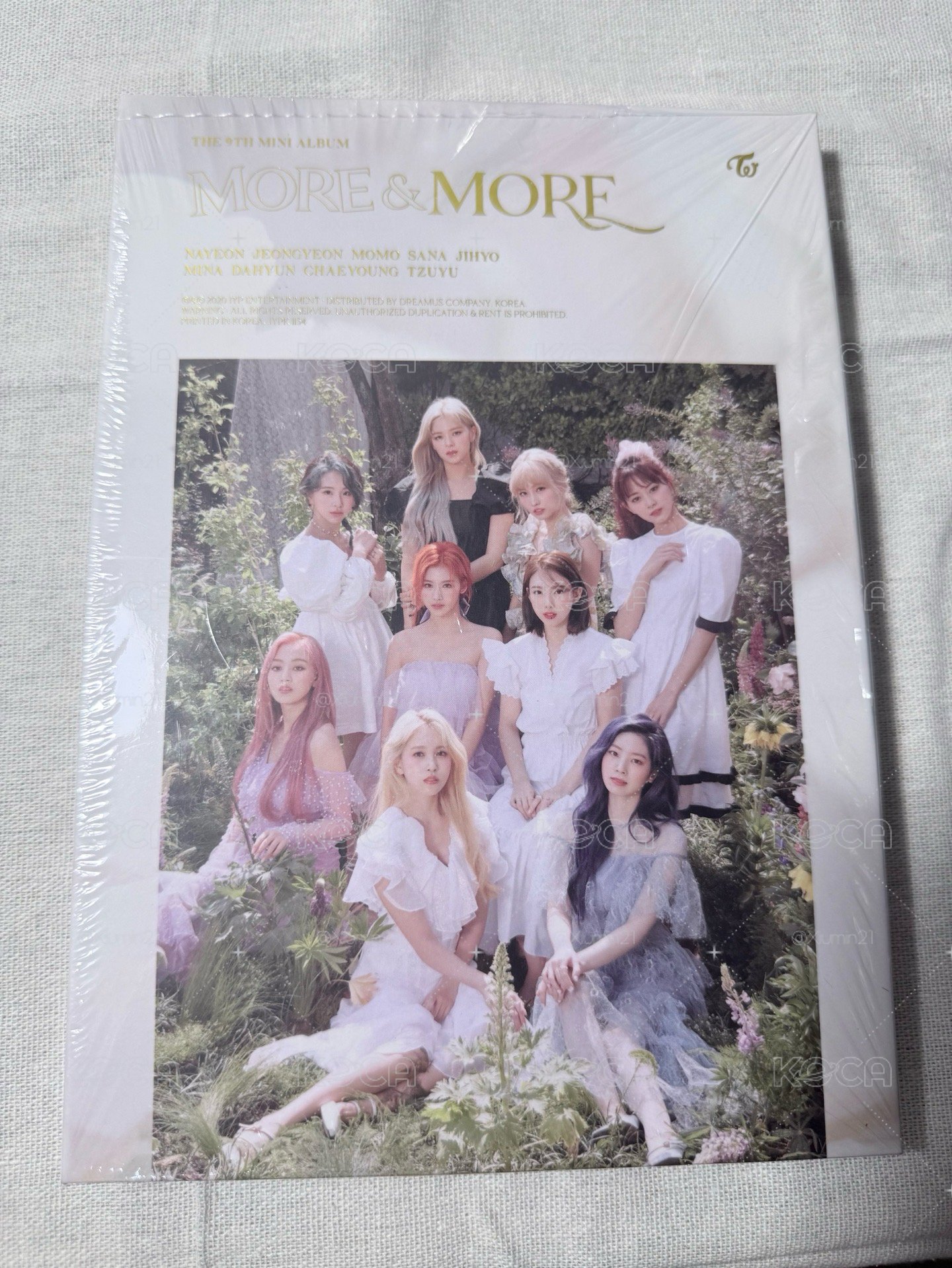 TWICE 日專未拆專