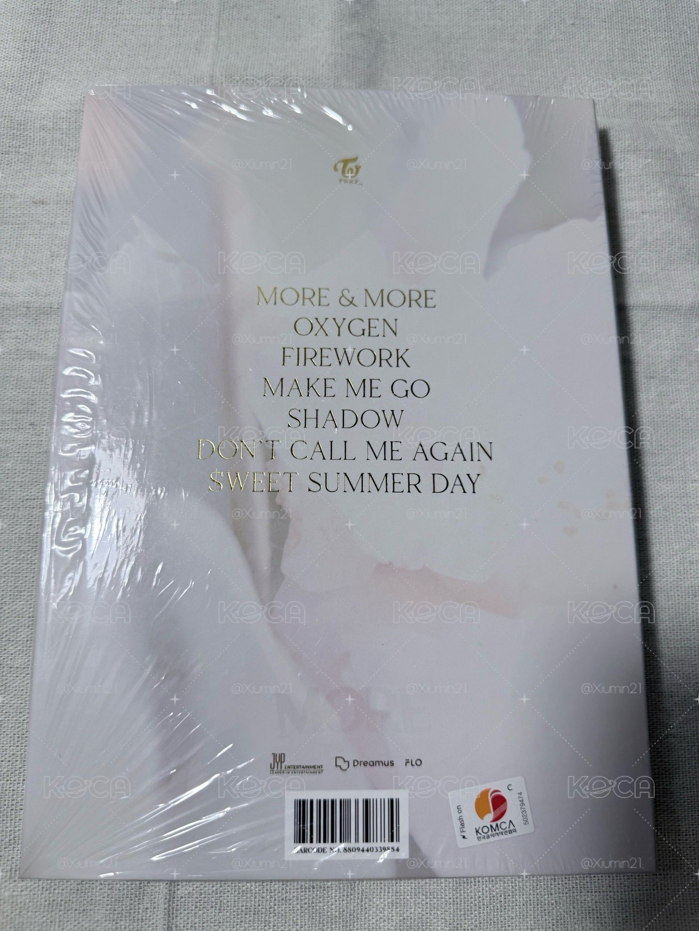 TWICE 日專未拆專