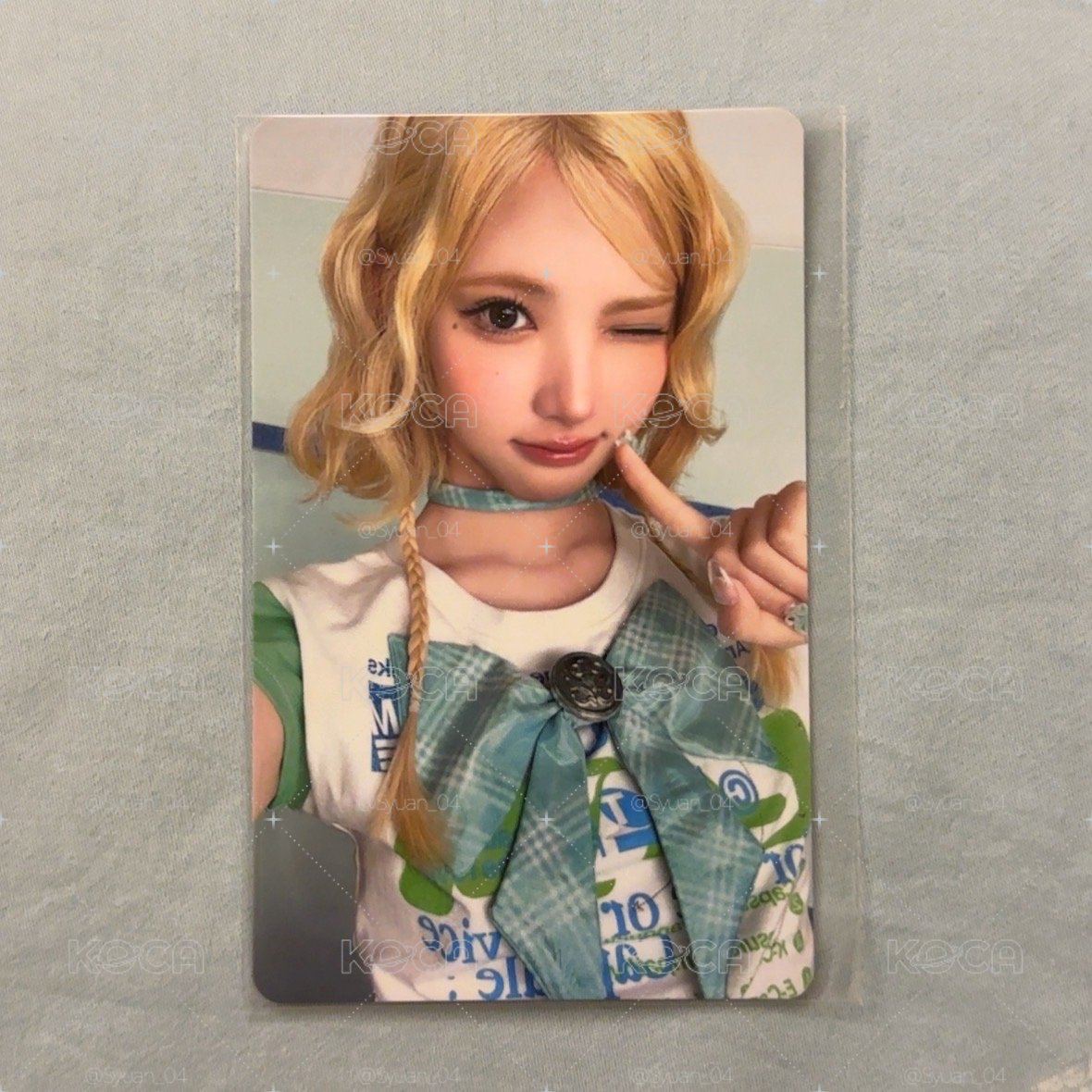 H2H Jiwoo JP單一 日咖 特典卡 
