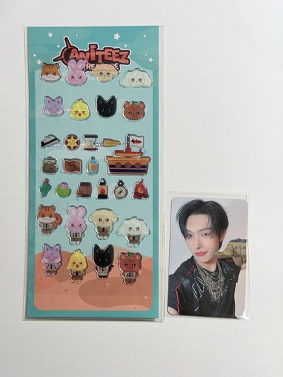 寶藏小動物 日本限定 3D貼紙