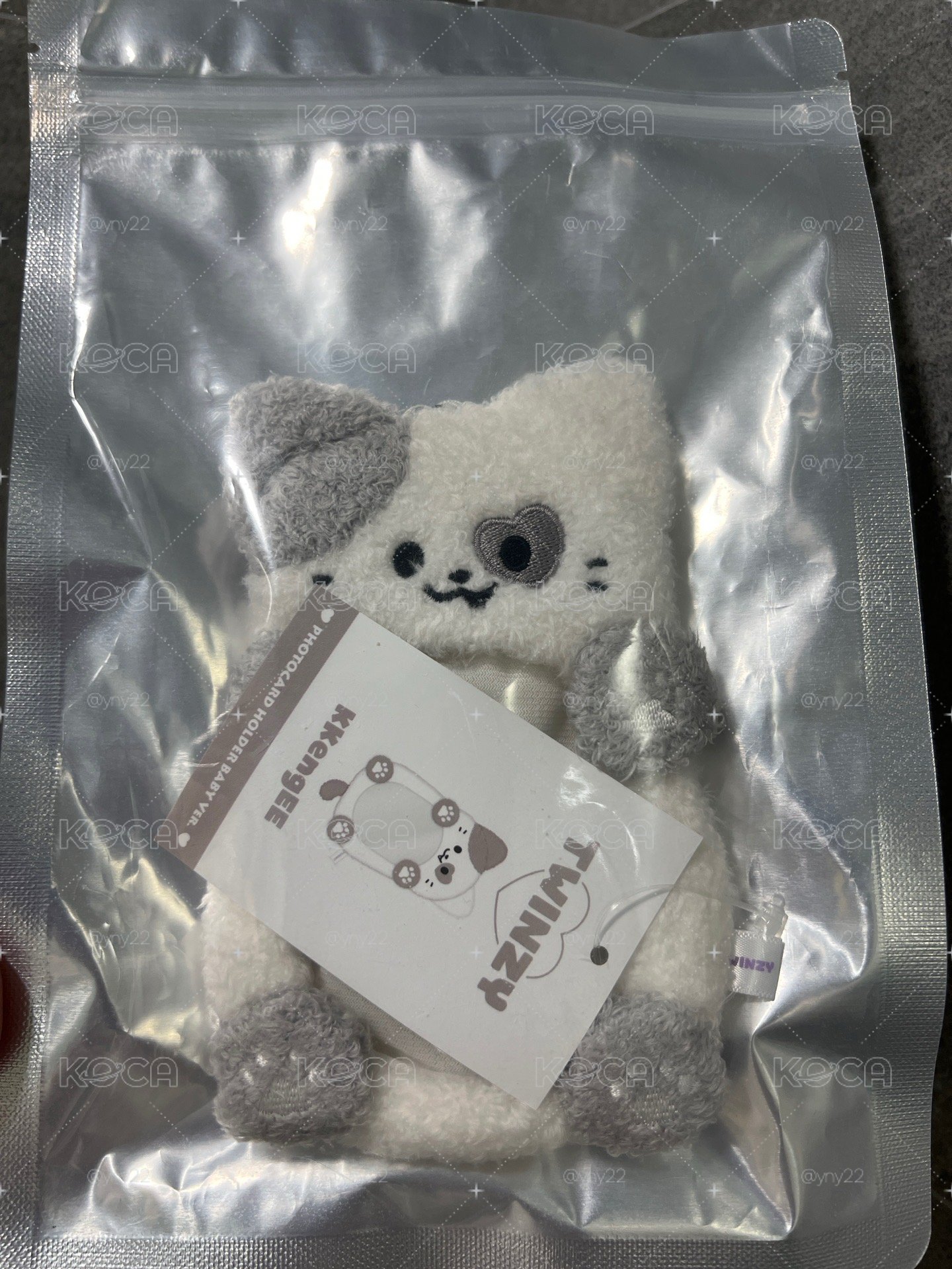 禮志毛絨卡套含卡套卡