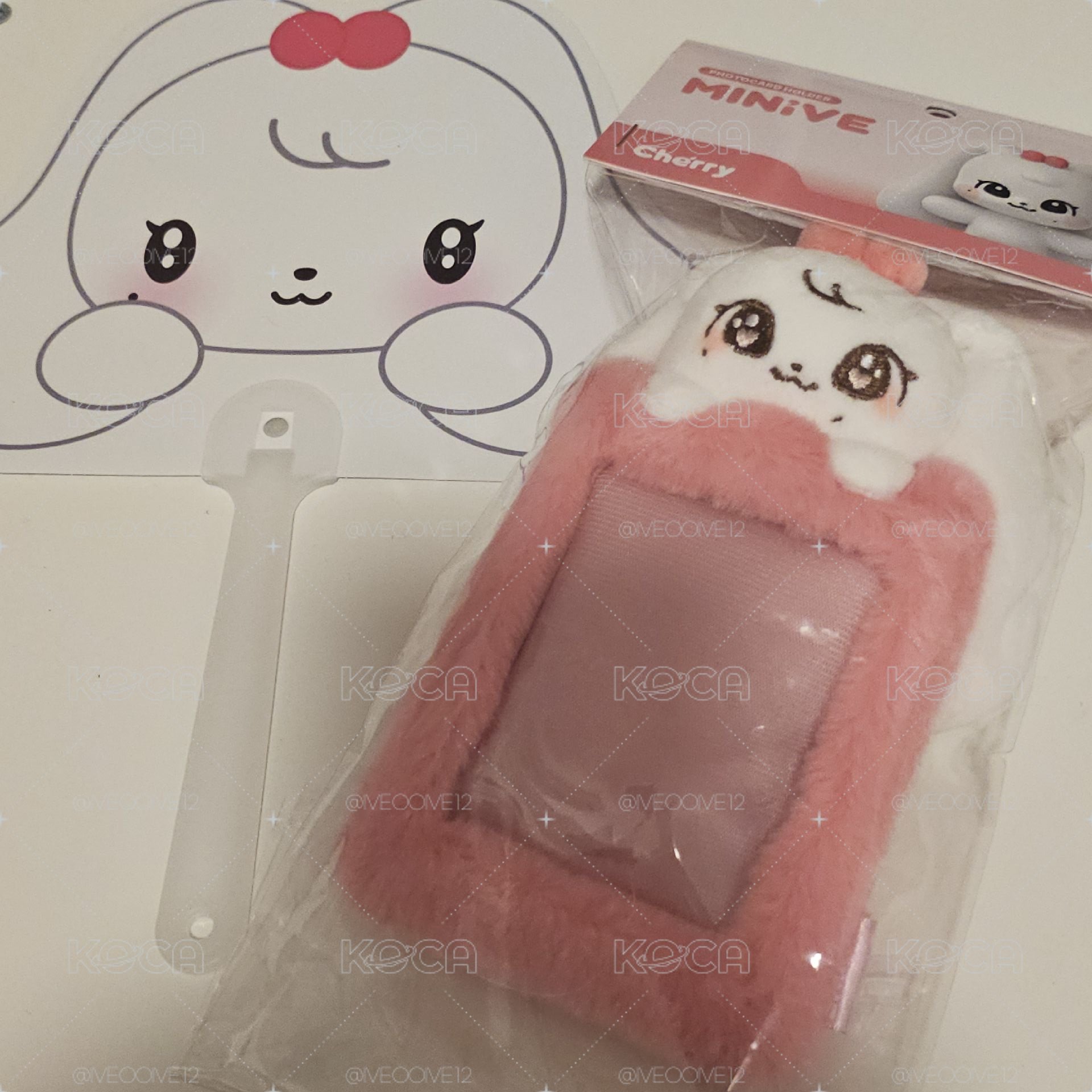 員 小卡套+扇子