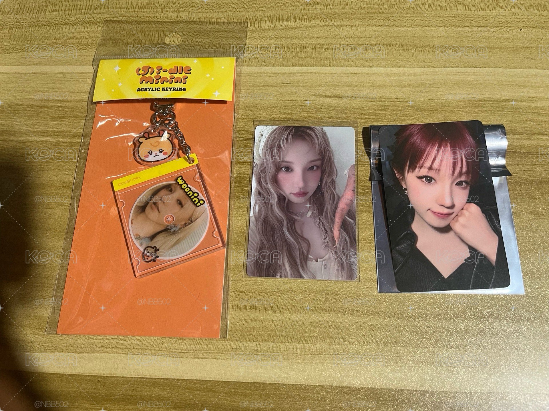 🏆 I-dle 雨琦 小禮包 迷7鑰匙圈+年曆卡+橫濱特典