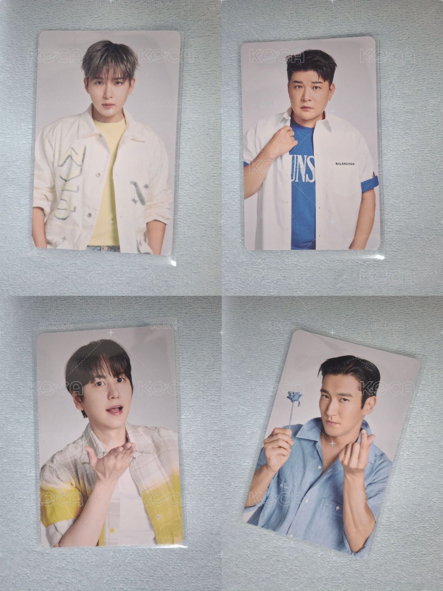 日 sj market 滿額卡 super junior  神童 圭賢 厲旭 始源