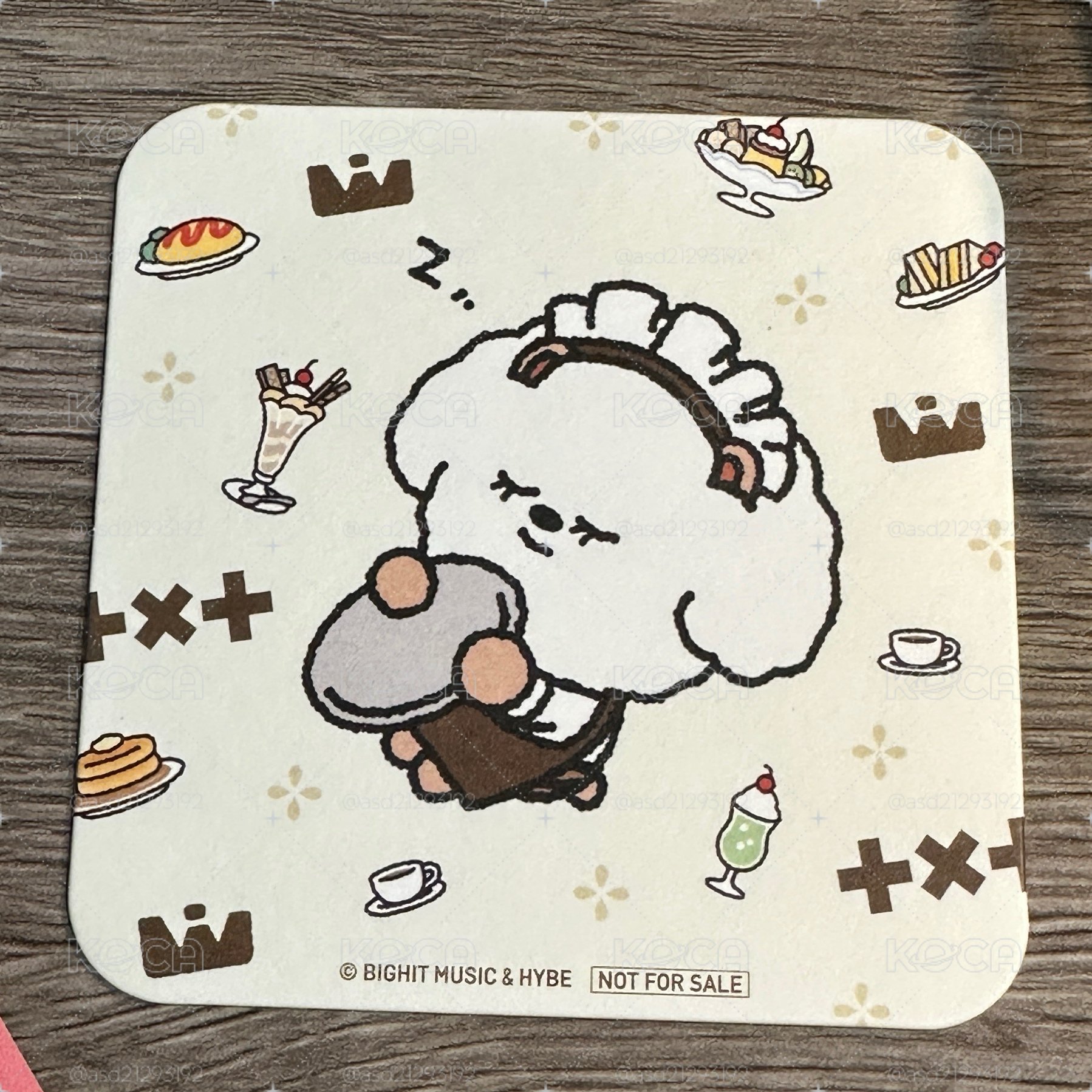PPULBATU CAFE  嘻嘻杯墊 