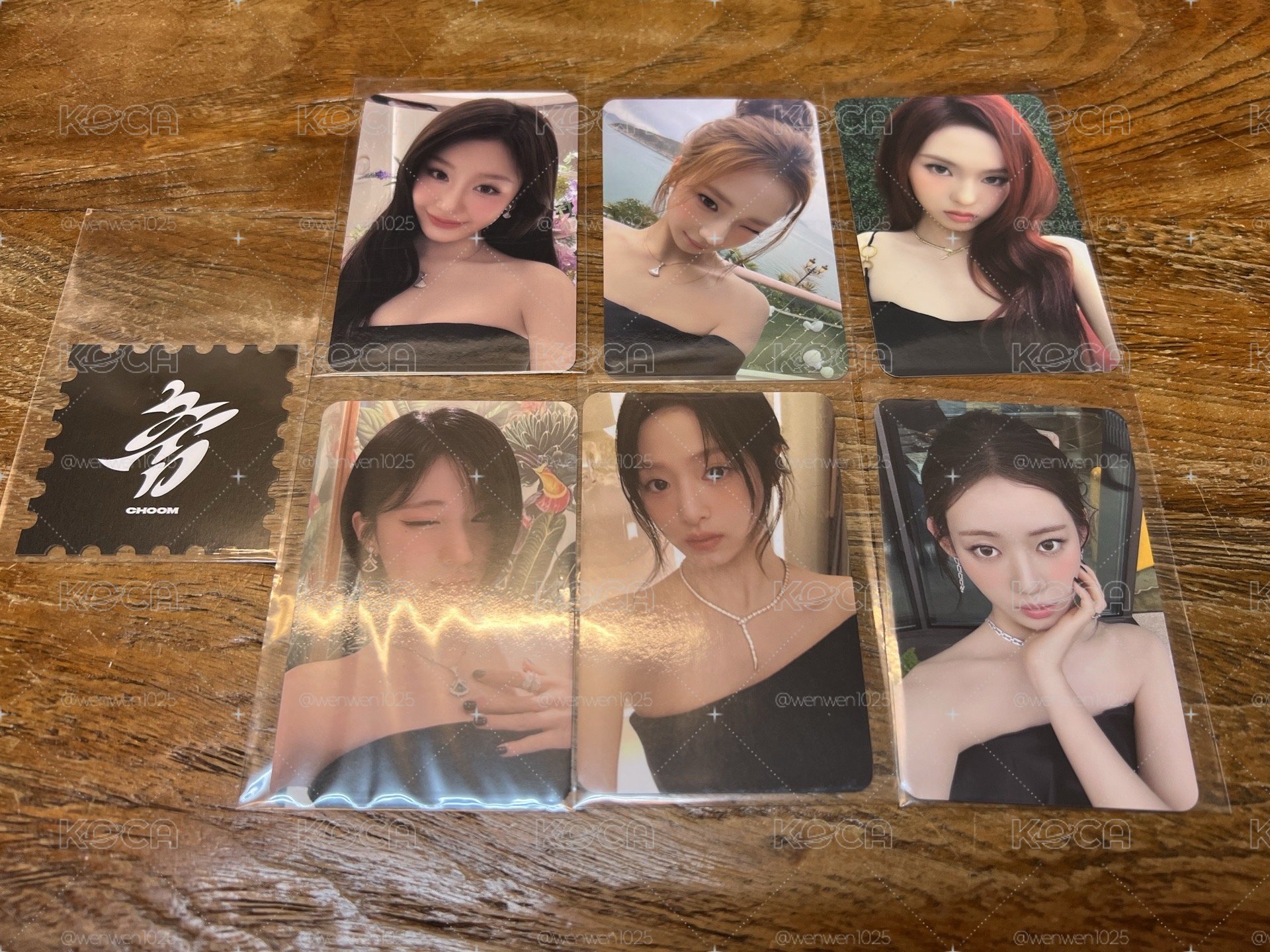 춤 (CHOOM) ms 單封預售B Ver. 特典卡 