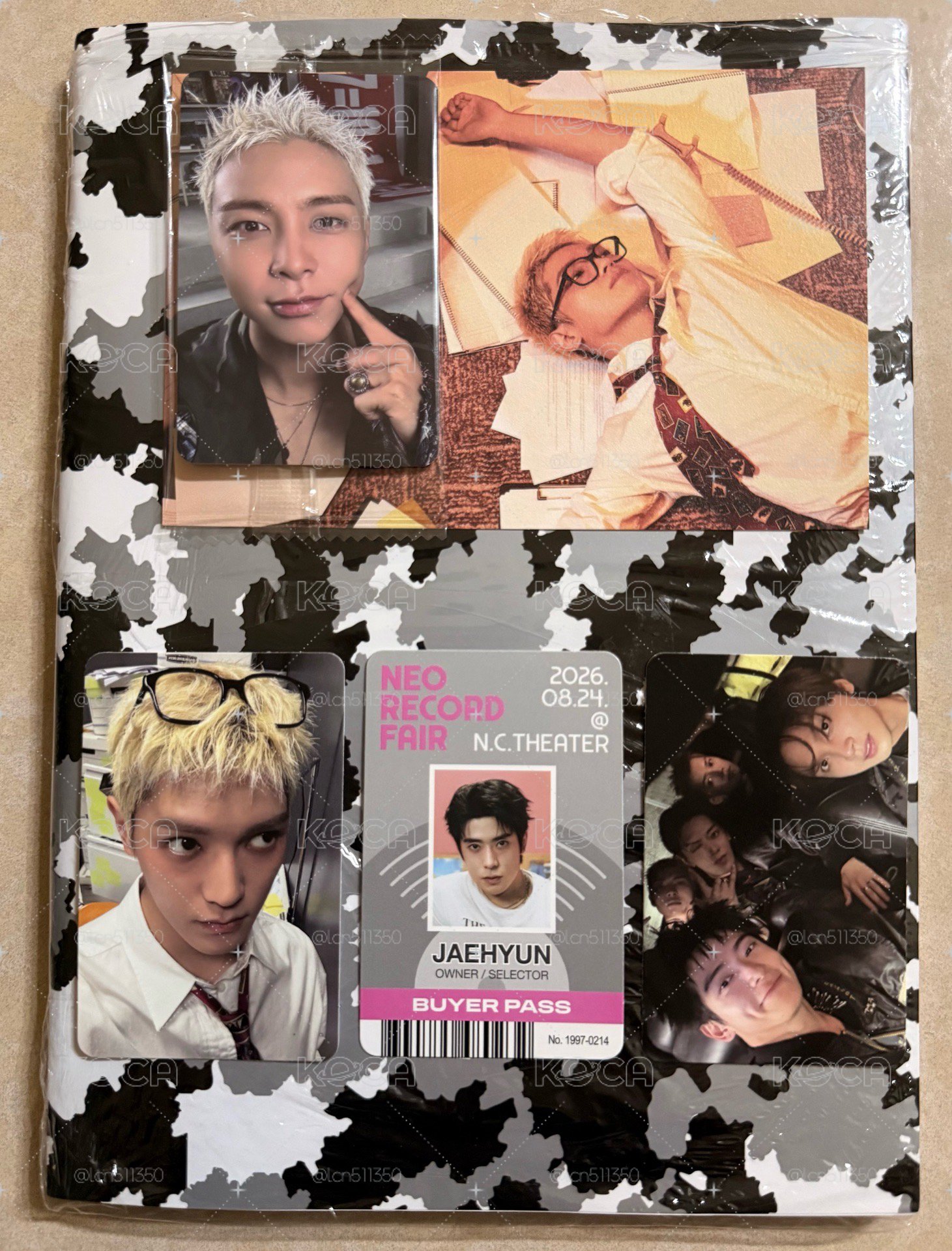 (售)NCT 127 Blingy Assemble版 全專 專卡 K4特典卡
