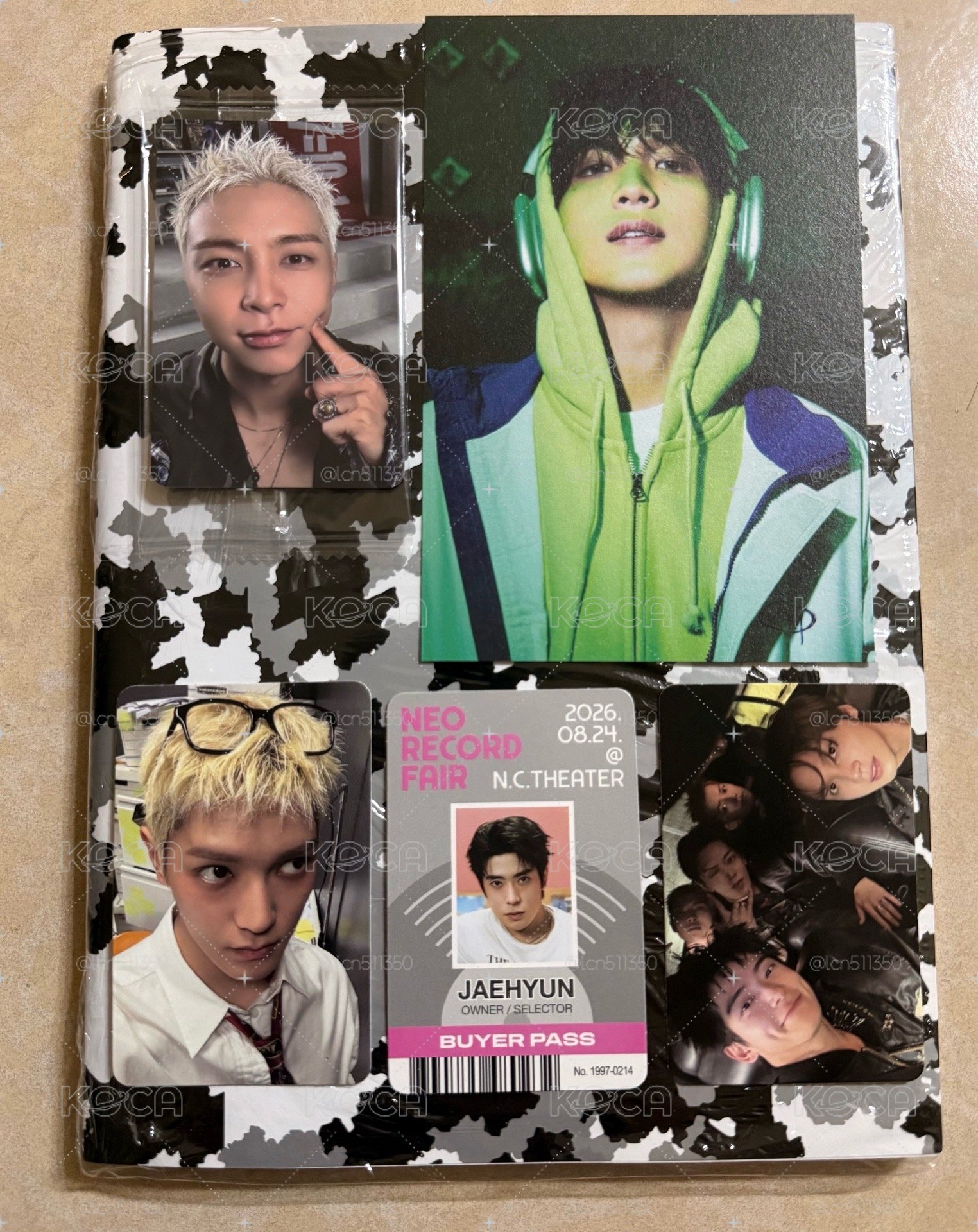 (售)NCT 127 Blingy Assemble版 全專 專卡 K4特典卡
