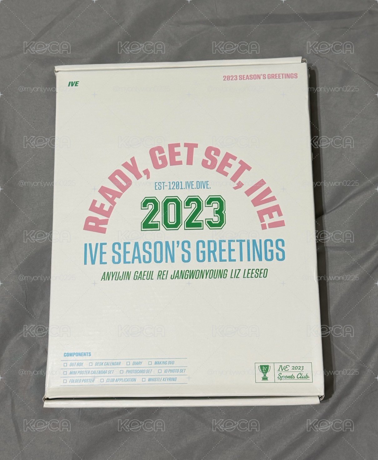 🐻‍❄️2023 IVE年曆（已拆，無小卡）