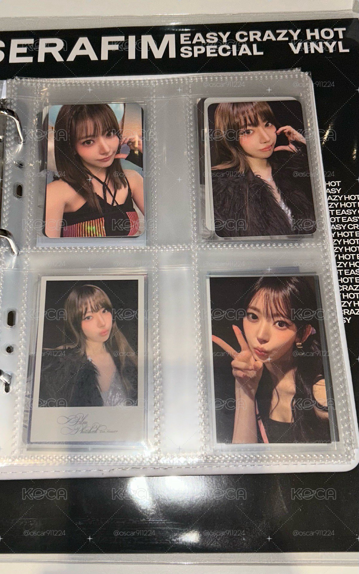櫻花寫真小卡set+首爾安可🌸