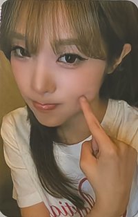 迷五 wf 簽售卡 臉頰啵啵