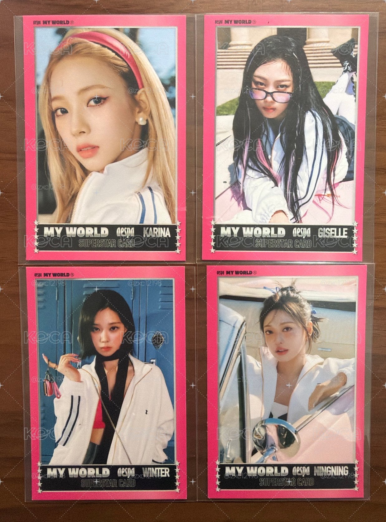 MY WORLD 專輯卡 zine spicy一套