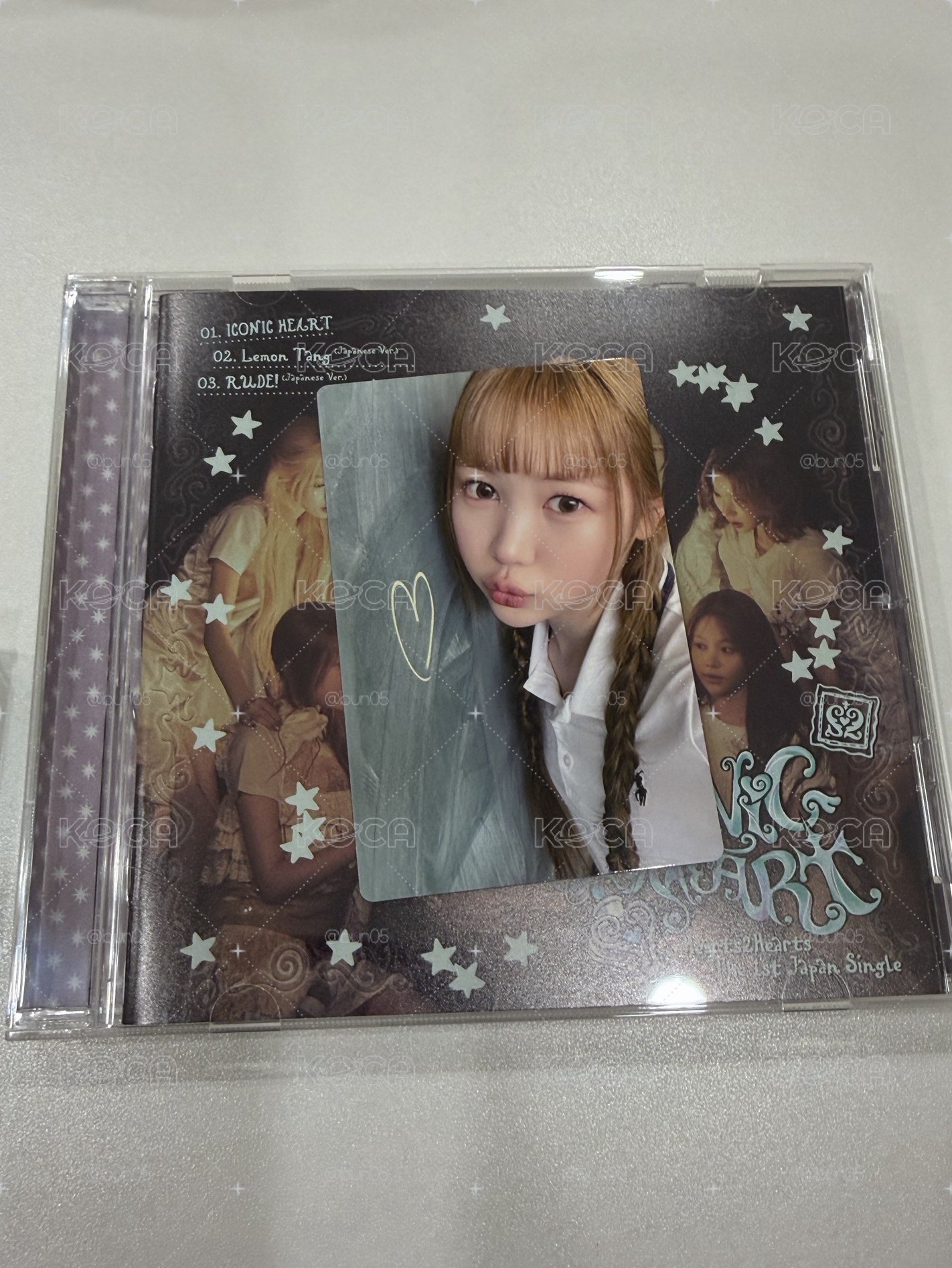 iconic heart通常盤