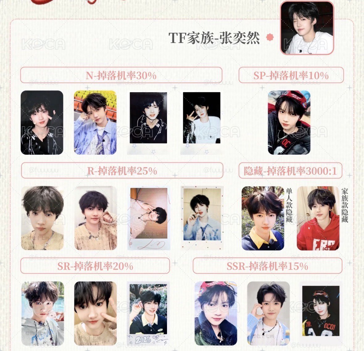 張奕然新音未拆