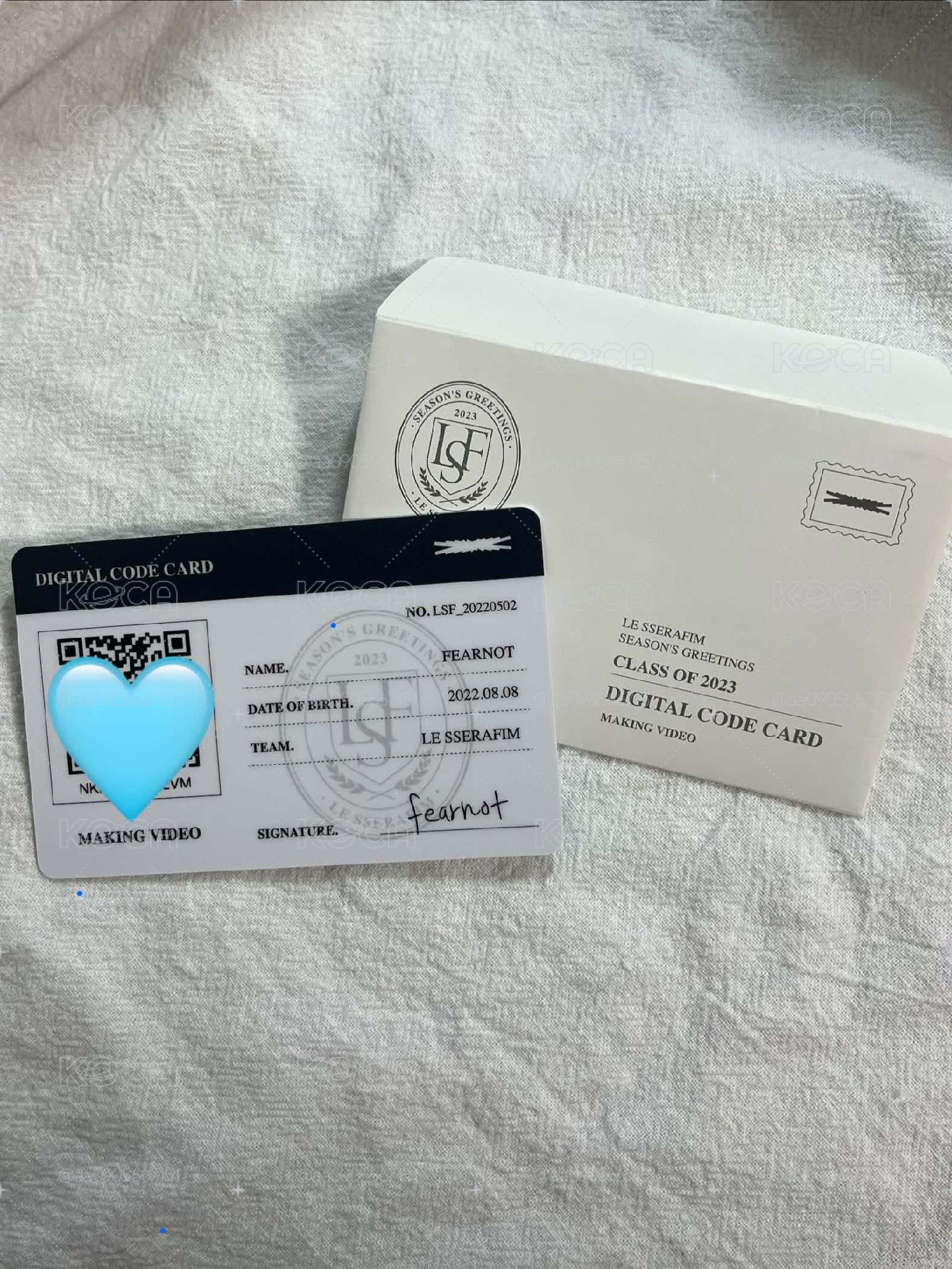 23'年曆 信封、紅包 digital code card
