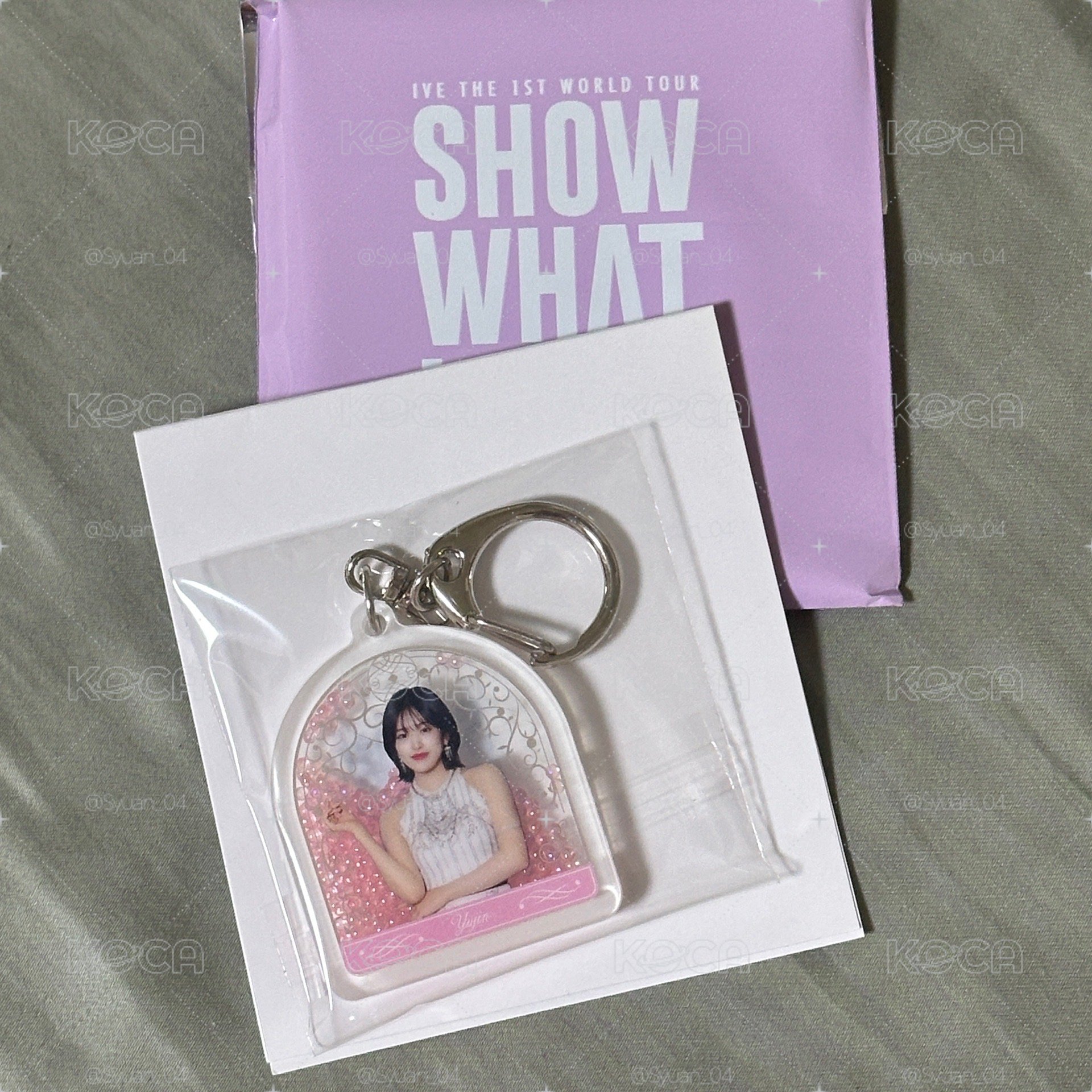 IVE Yujin SHOW WHAT I HAVE 日場限定吊飾