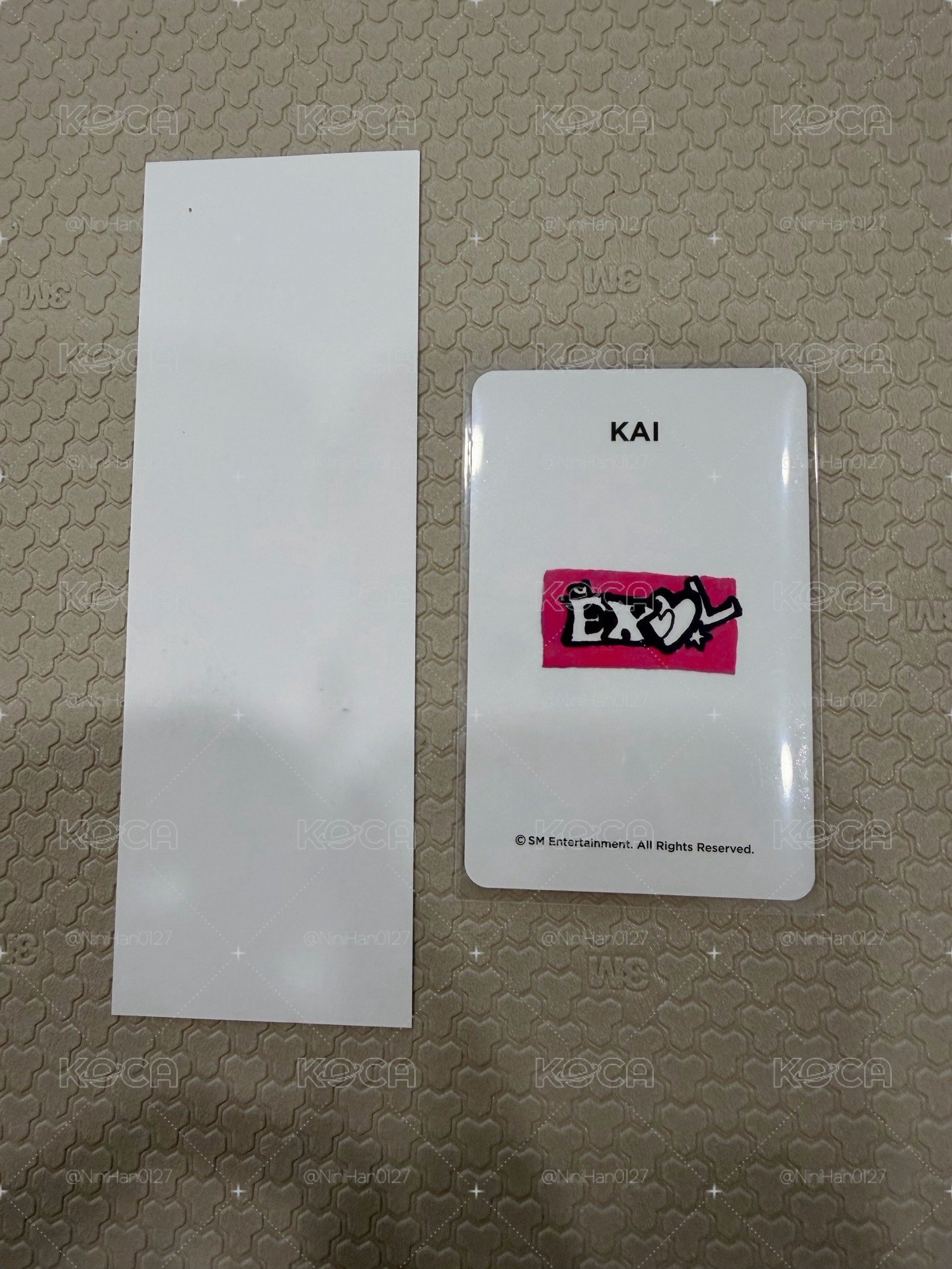 金鐘仁🐻Kai 2026會員禮 小卡&人生四格 不拆
