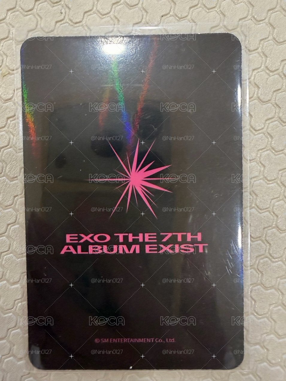 朴燦烈🍒Chanyeol EXIST教保文庫 特典卡