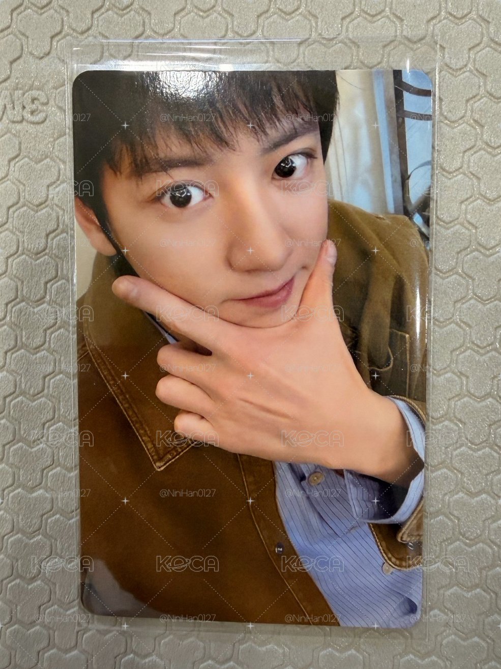 朴燦烈🍒Chanyeol 中背「我的心已經等你好多年」小芒深圳簽售卡