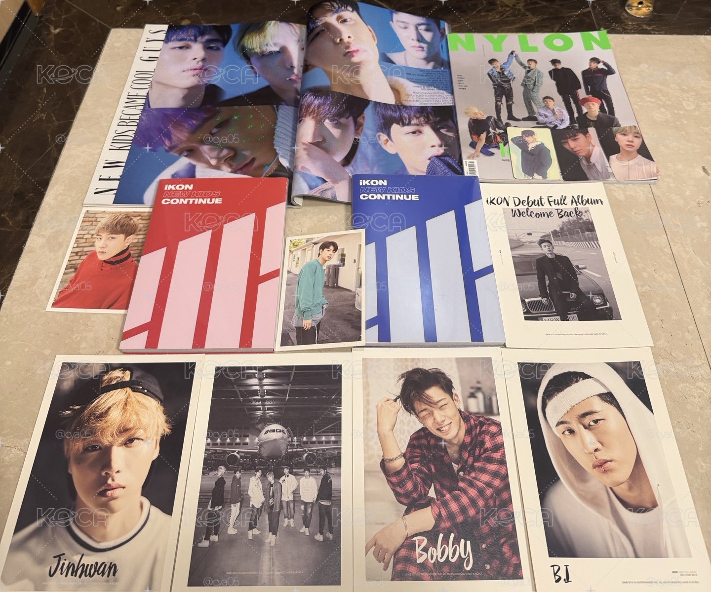 iKON專輯+雜誌+小卡