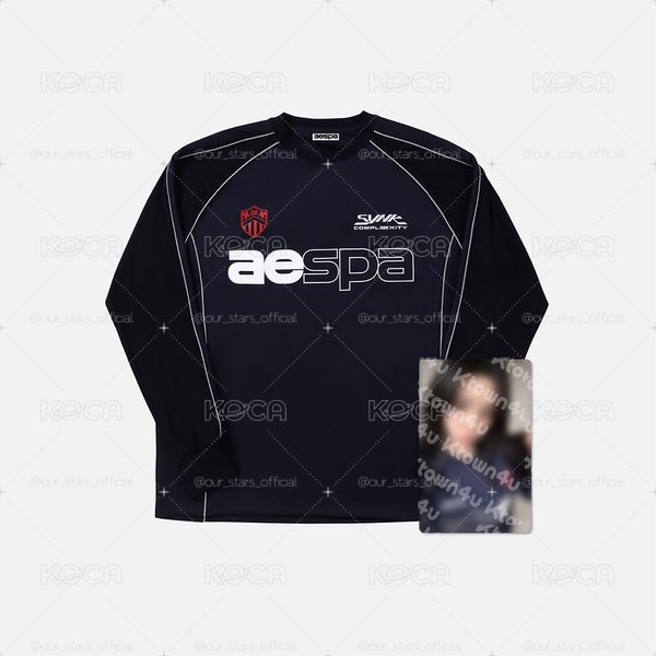 aespa 官方 SYNK: COMPLaeXITY Jersey 長袖衣