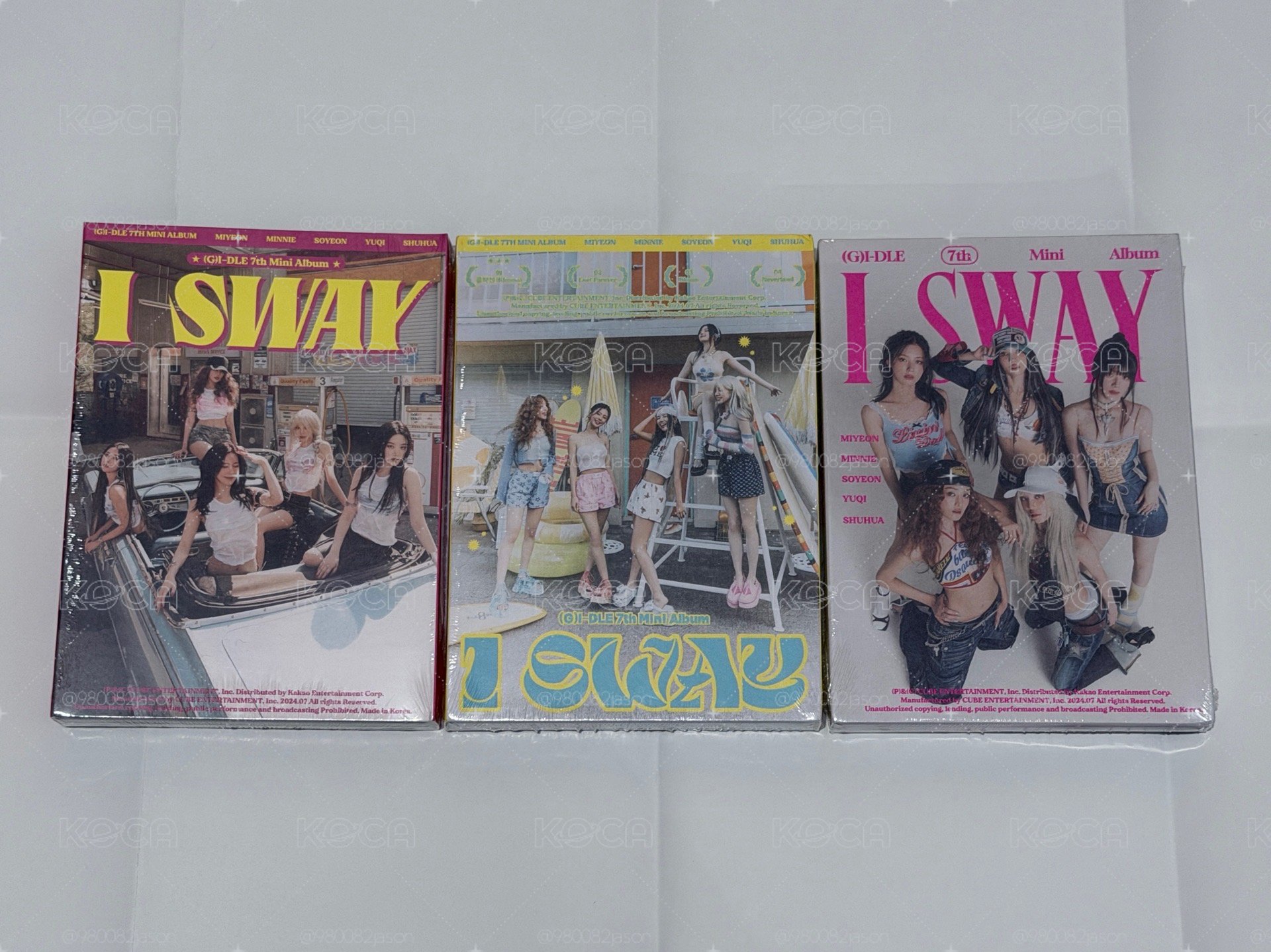 i-dle 迷七 I SWAY 專輯 未拆專