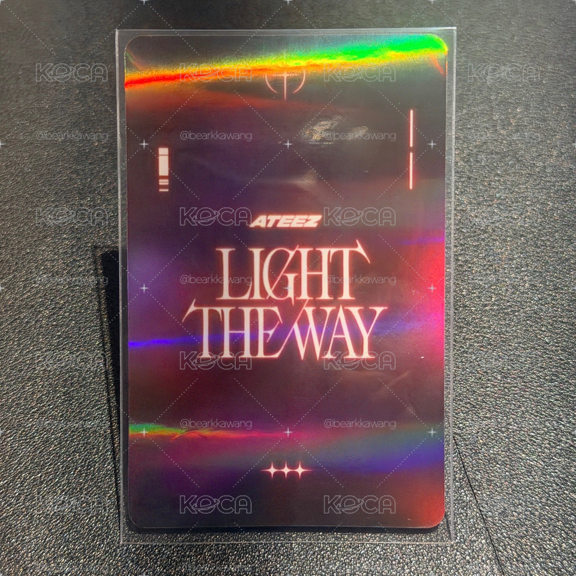 ATEEZ 友榮 Light The Way電影卡
