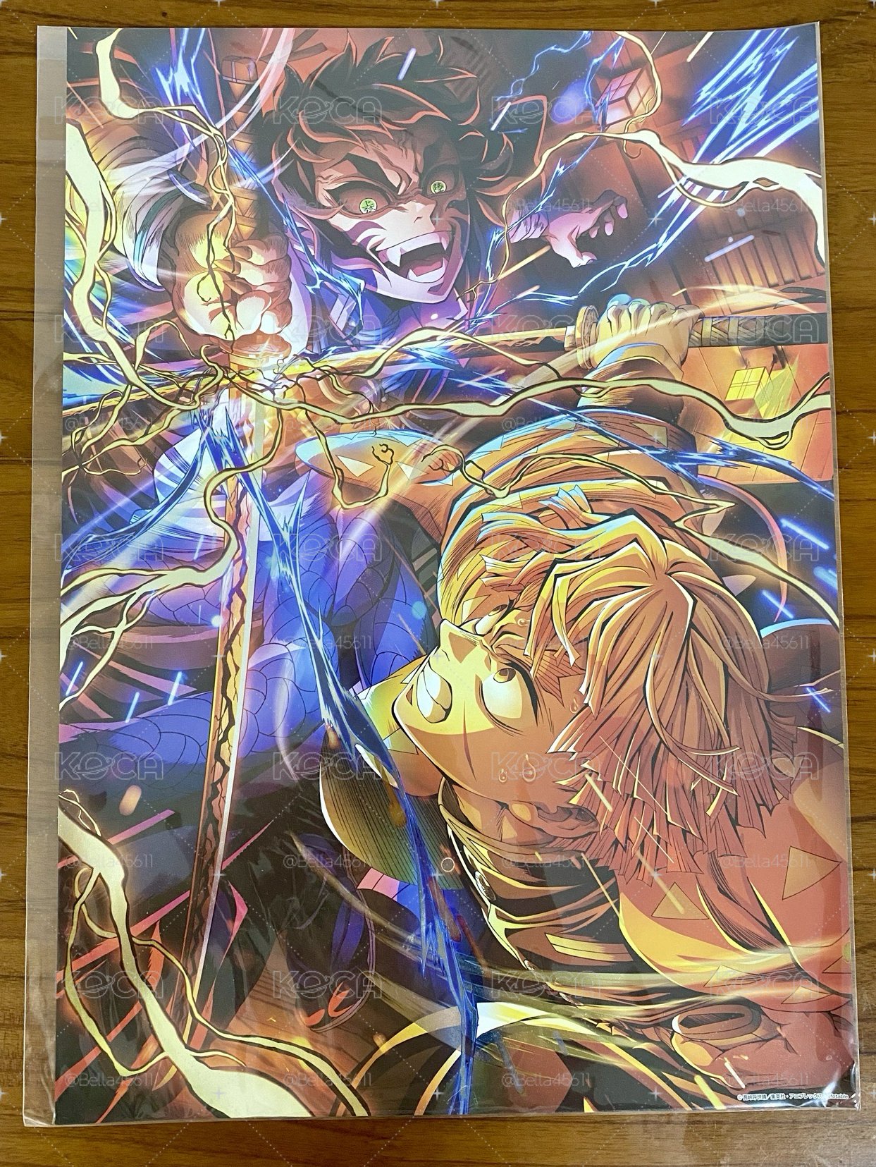 鬼滅之刃 ANIPLEX特殊印刷 A3海報