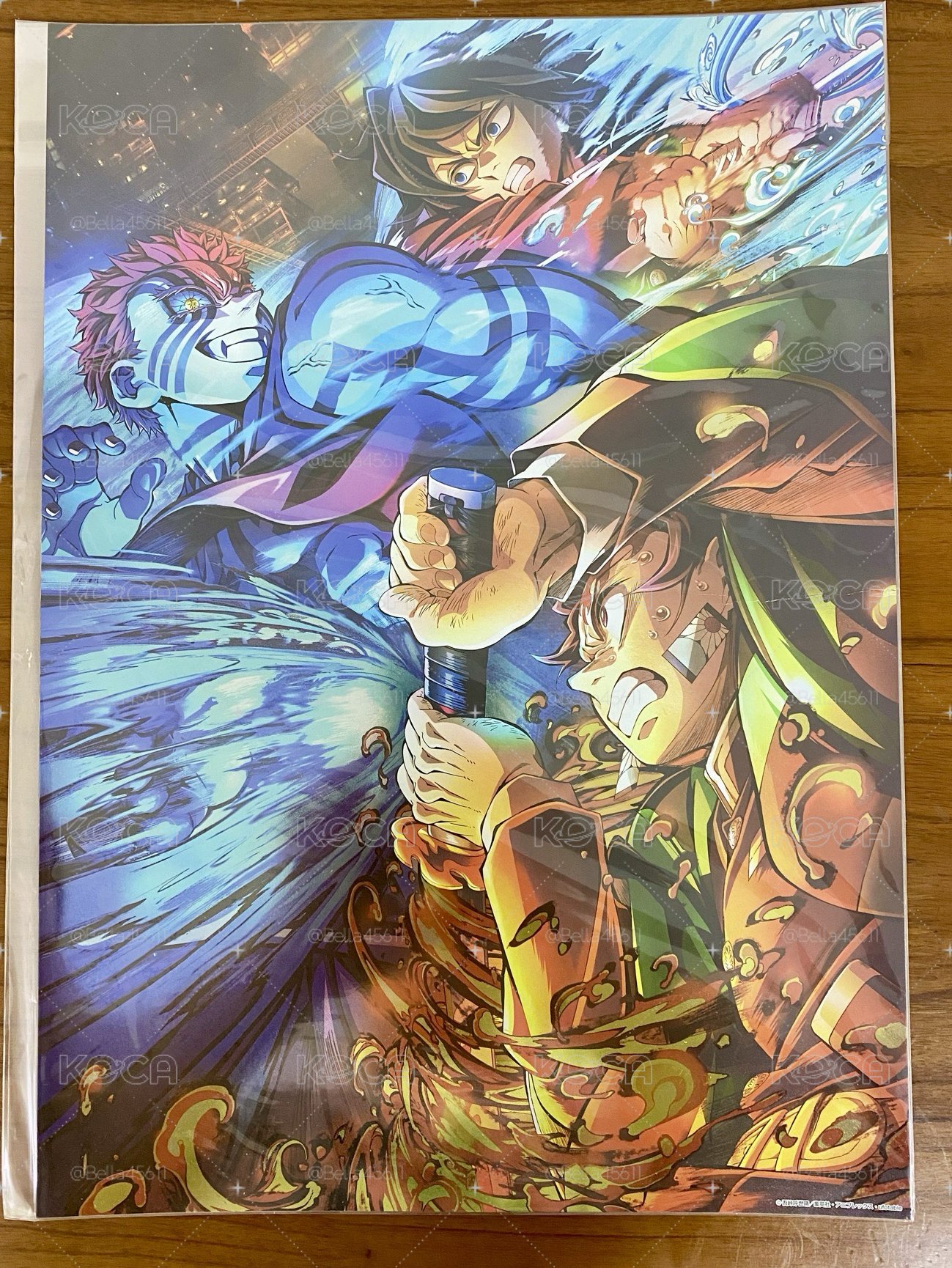 鬼滅之刃 ANIPLEX特殊印刷 A3海報