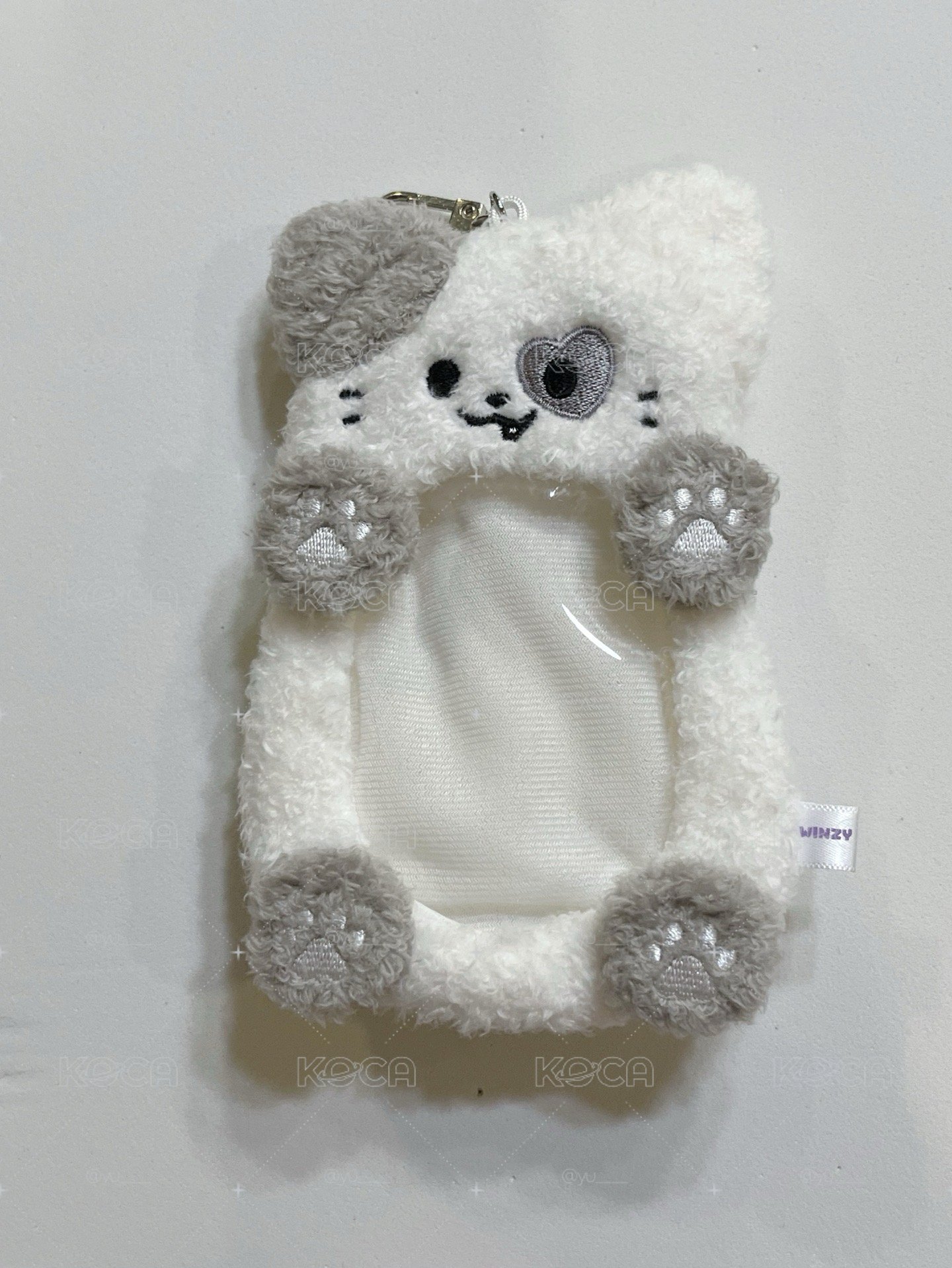 志留豆豆眼twinzy毛絨卡套