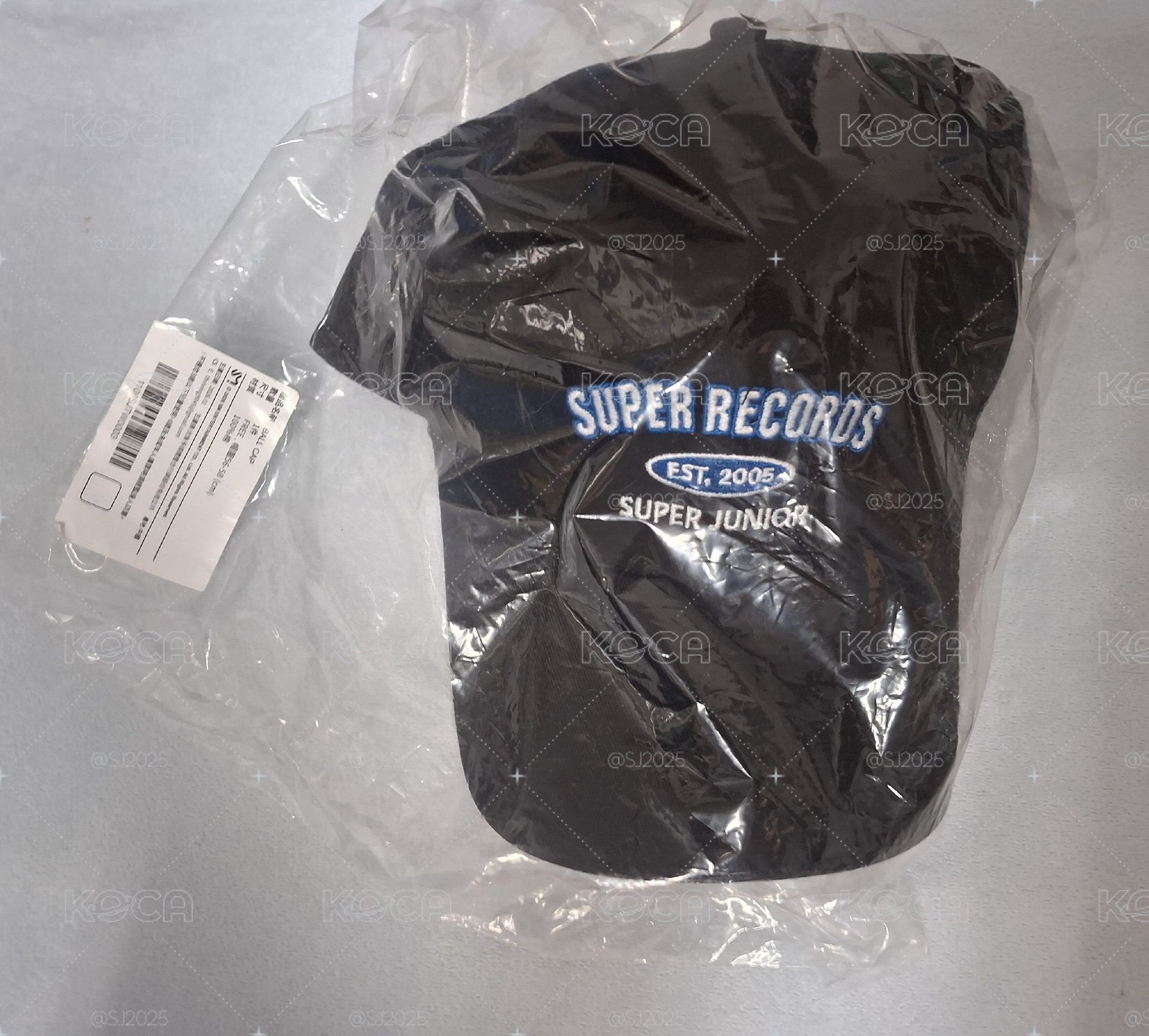 super records 棒球帽 super junior 