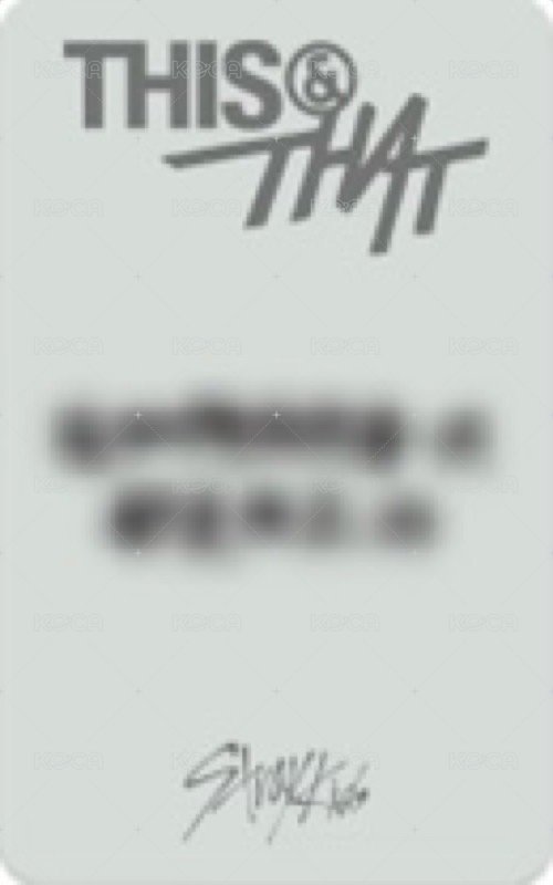 THIS & THAT sr 佛山線下 簽售卡  背面