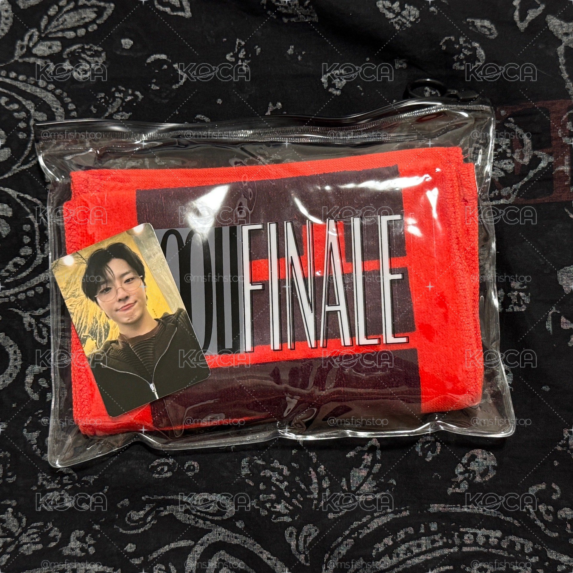 OOLI FINALE 場周毛巾&小卡
