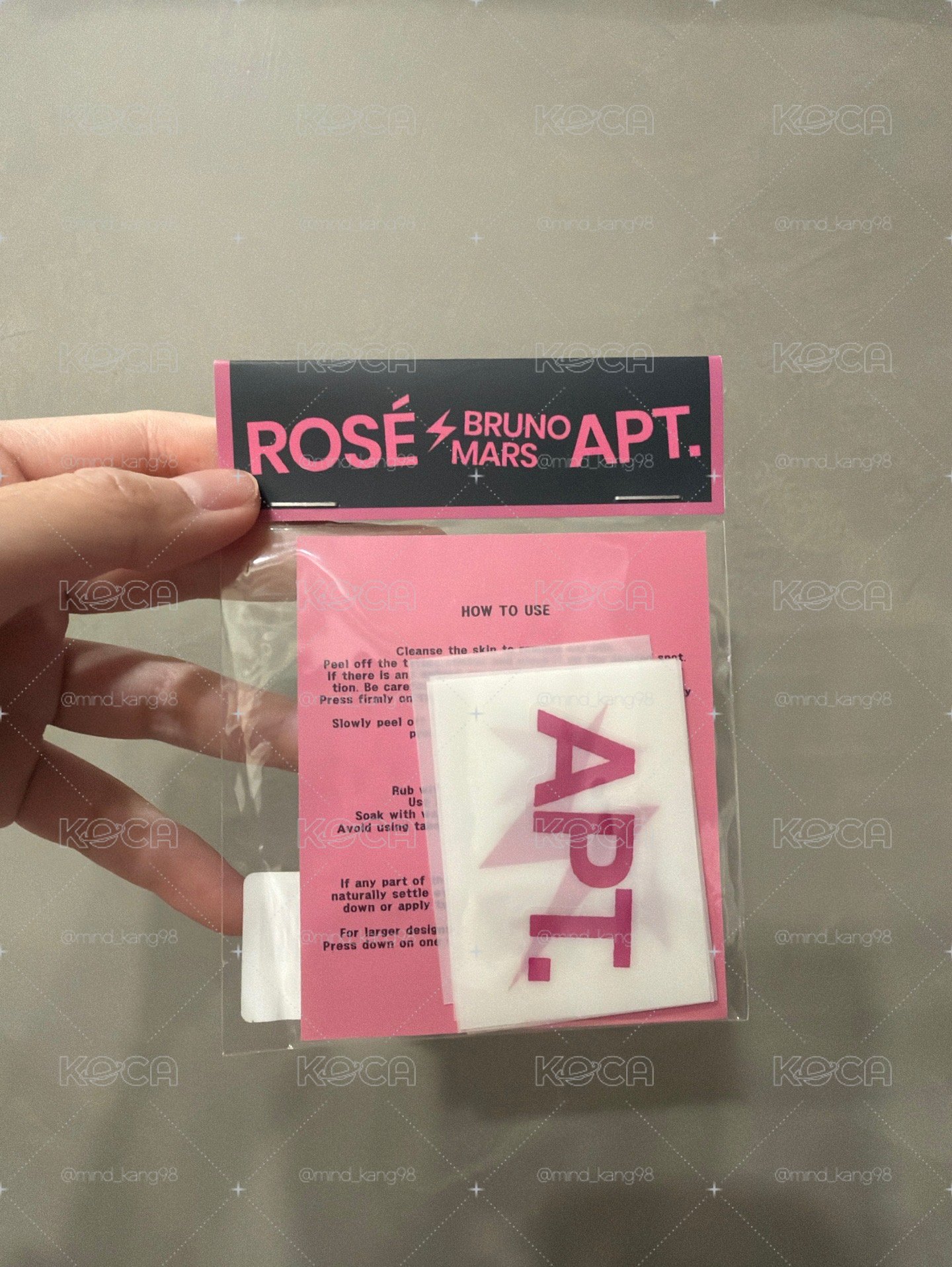 APT Tatoo sticker set