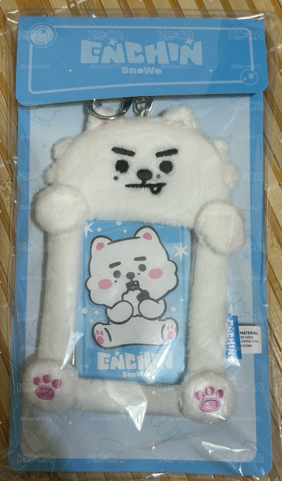 Enhypen ENCHIN SnoWe 毛絨卡套
