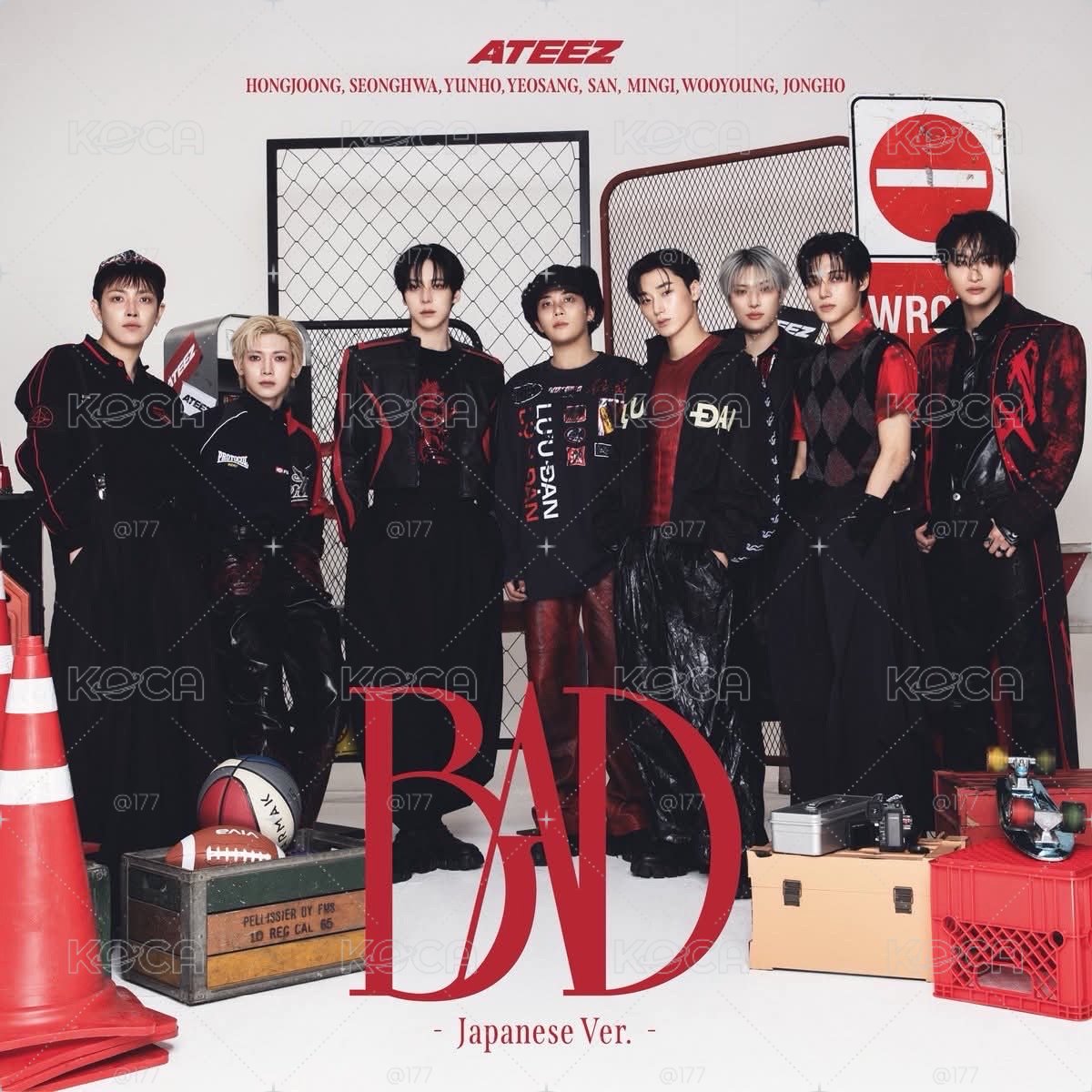 非現✨ateez "BAD"日本應募專 全新未拆