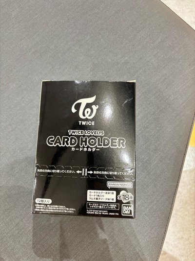 萬代食玩 TWICE LOVELYS 版 卡套12入全新未拆 