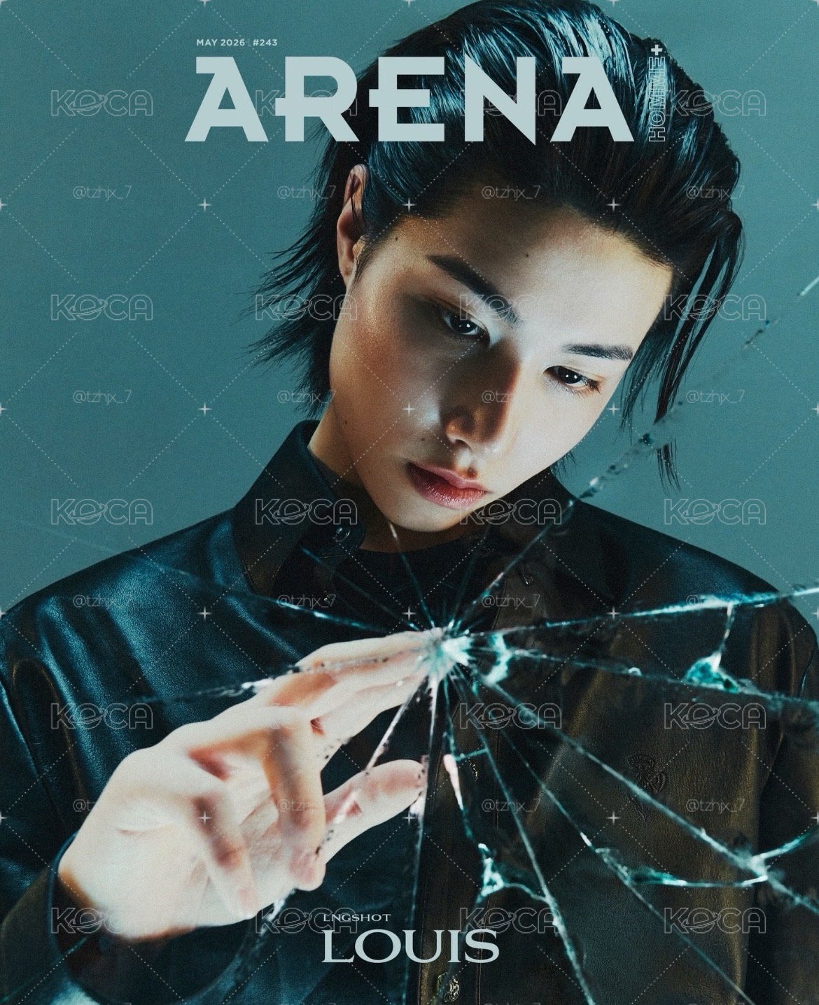 ARENA路易單封雜誌