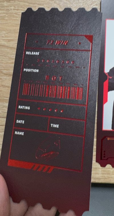 Msi 滿額票根