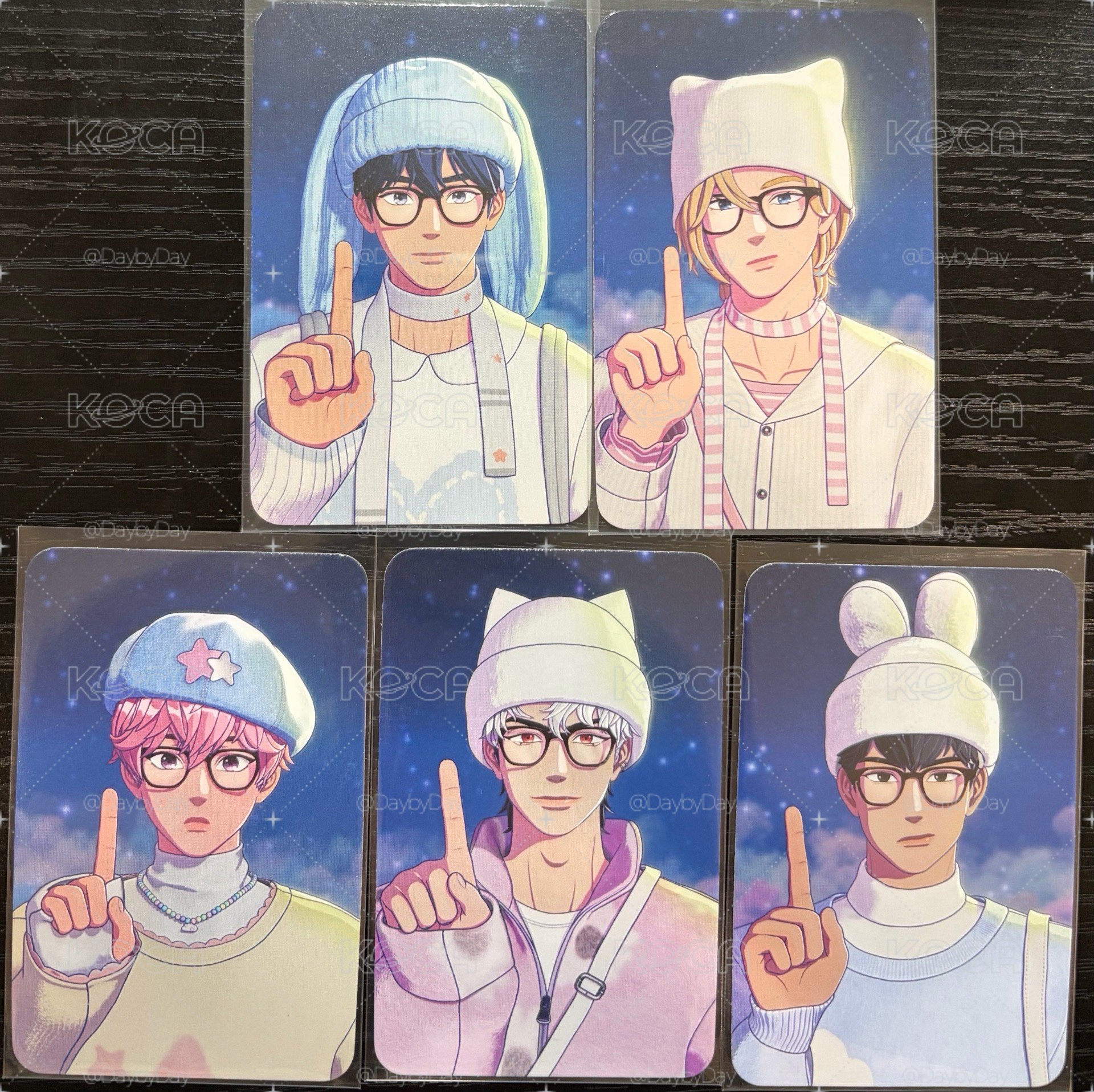 PLAVE whosfan 特典卡一套