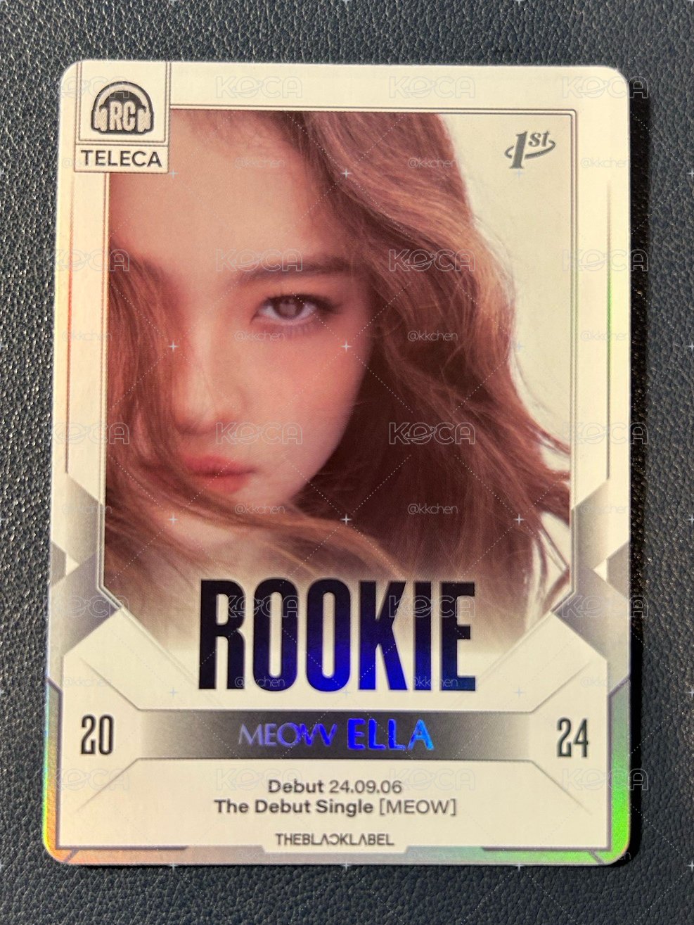 Meovv Ella teleca rookie 收藏卡