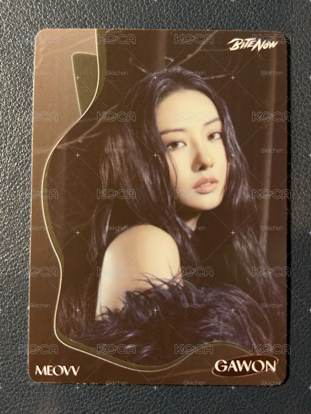 Meovv Gawon teleca 收藏卡