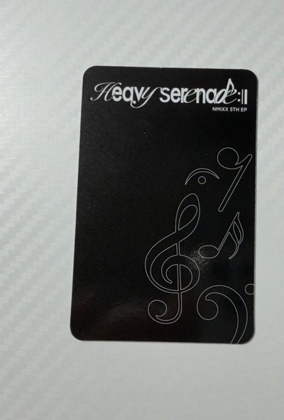 Heavy Serenade 普版 專輯卡 Serenade 薛圭雙人