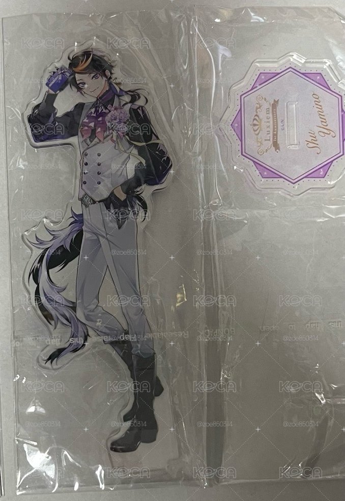 一週年立牌（Shu、Mysta）